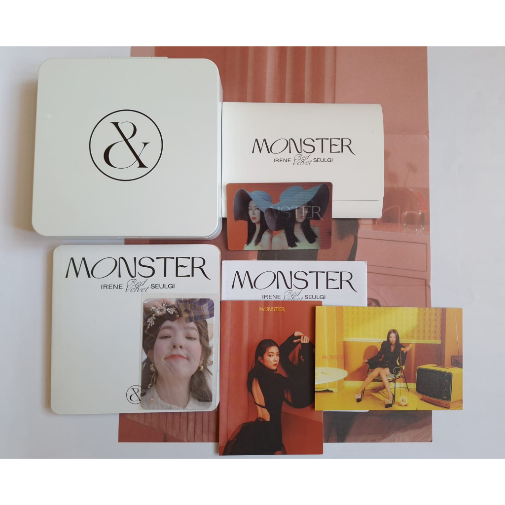 READY UNSEALED ALBUM IRENE&SEULGI 'MONSTER'