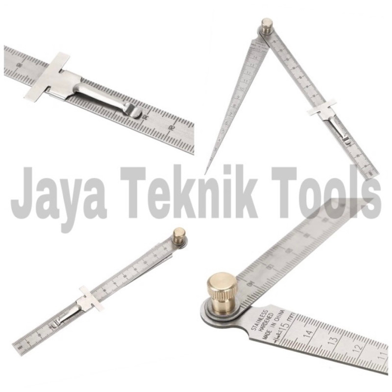 

Taper Gauge Penggaris Kyoto 150 mm Stainless Pengukur Lubang Ruler 15 cm SF6