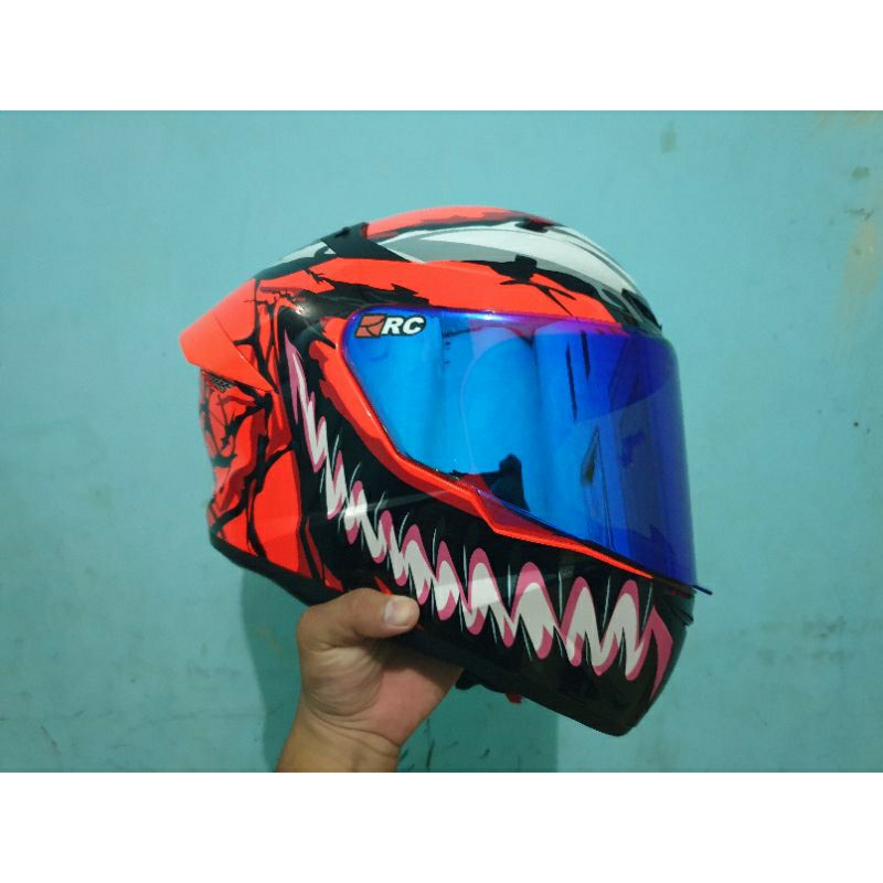 KYT TT COURSE CARNAGE LIMITED EDITION BEKAS TERMURAH