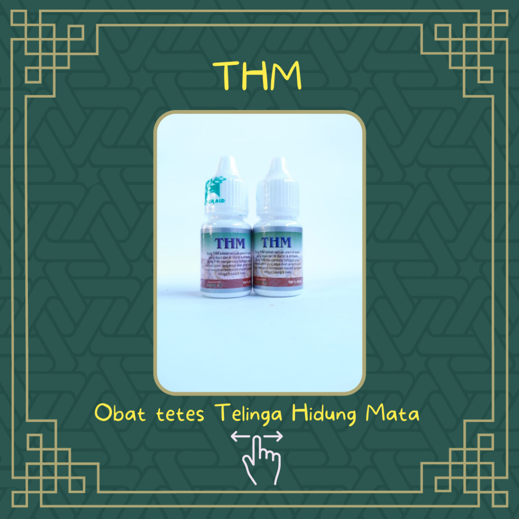 Obat Tetes THM (Telinga Hidung Mata)