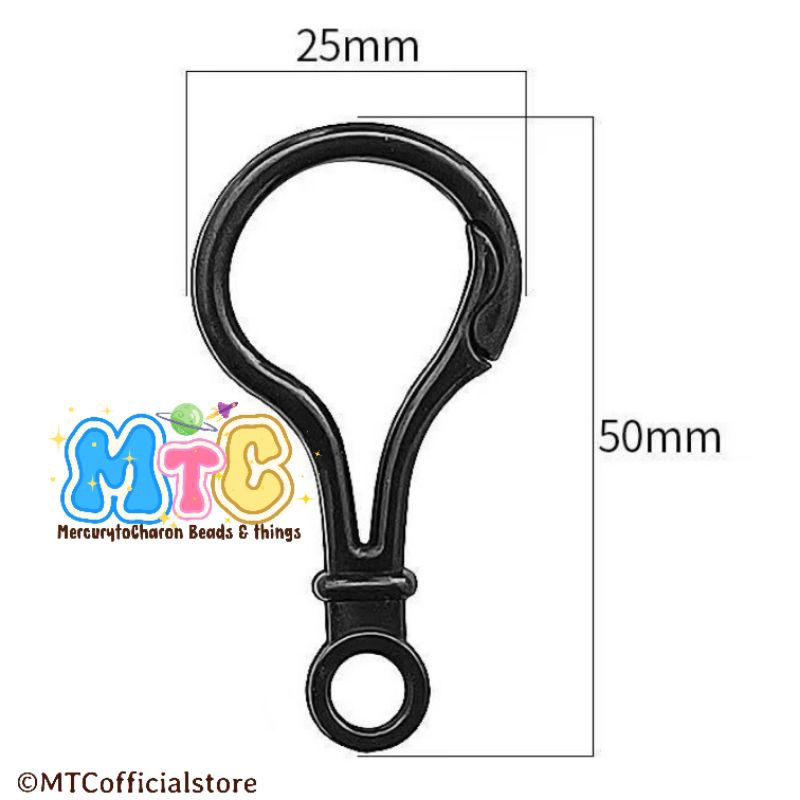 10 PCS Gantungan Bohlam Plastic KeyChain Cantolan Kunci Plastik