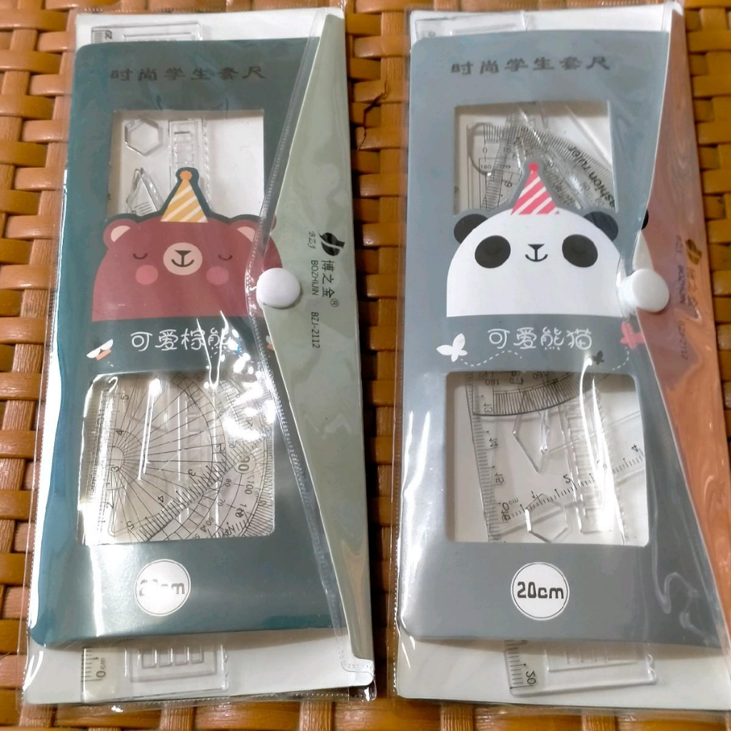 

PENGGARIS SET ISI 4 penggaris lucu murah