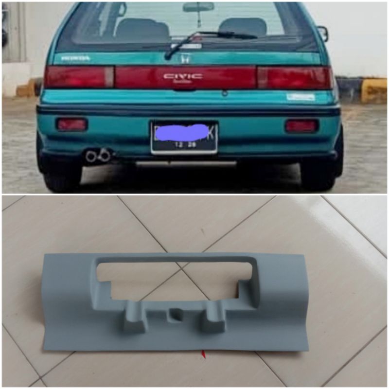 civic nouva cover plat sempit / jdm