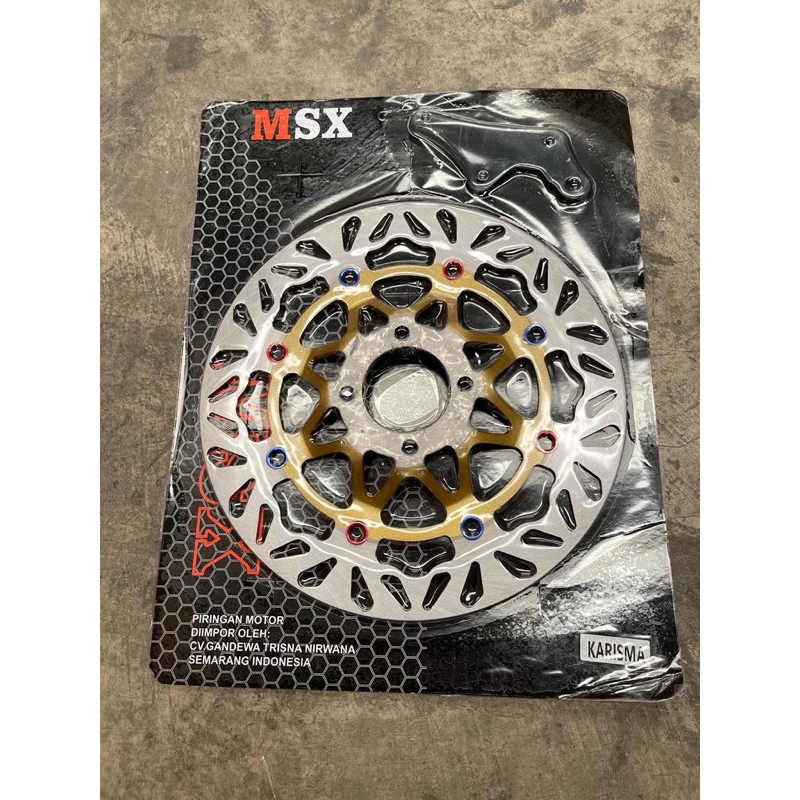 piringan  cakram depan lebar 300 model psm kharisma supra 125 lubang baut 4