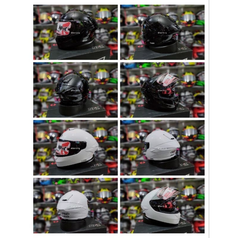 NHK MARK-1 DOUBLE VISOR SOLID