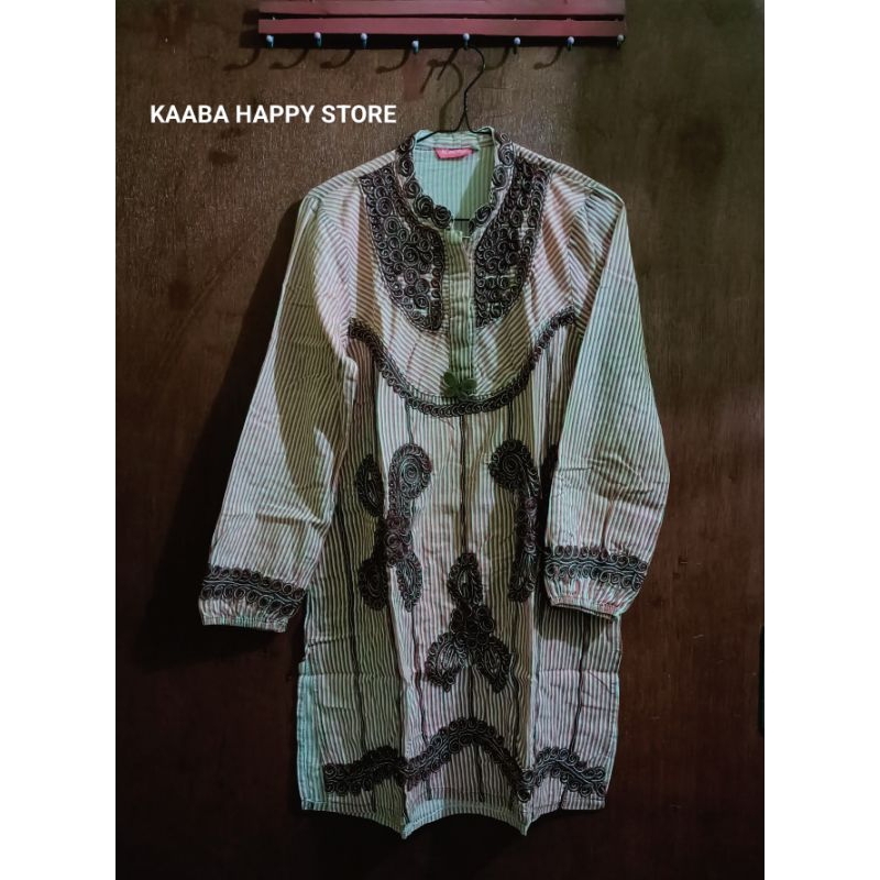 PRELOVED TUNIK WANITA/TUNIK BORDIR