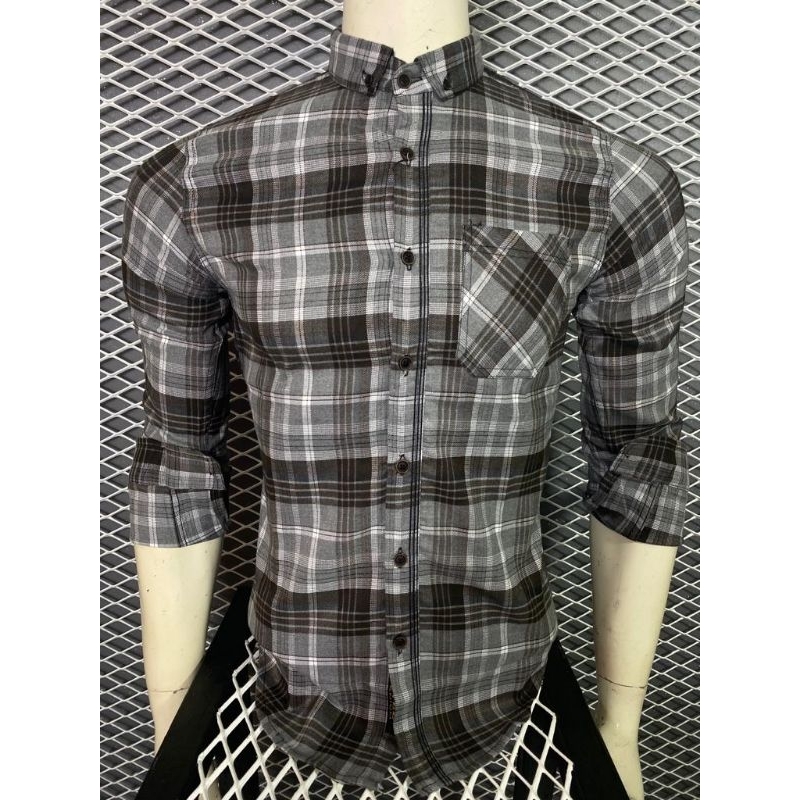 Kemeja Flanel Castles/kemeja lengan panjang/kemeja pria wanita/kemeja distro /flanel shirt/kemeja ou