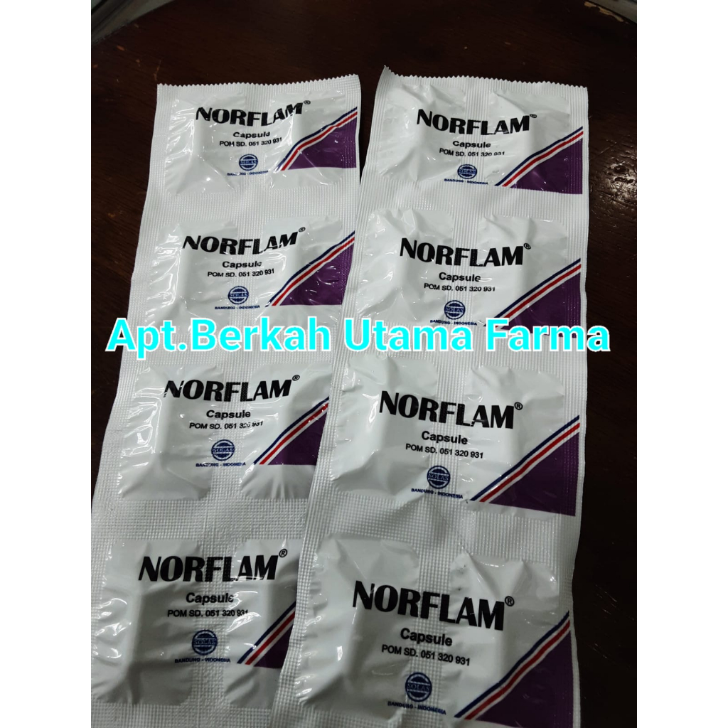 Norflam Strip isi 10 Tab