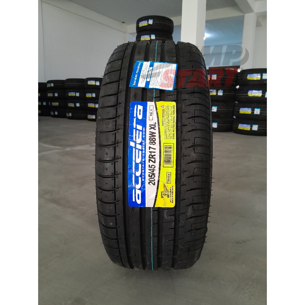 Ban mobil ring17 ukuran 205 45 R17 accelera tubeles ban mobil livina mobilio city ban mobil 205/45 r