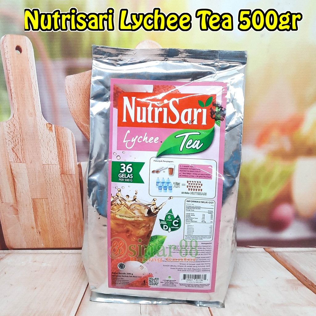 

[oddsolshop] pekanbaru/Nutrisari Lychee Tea 500GR