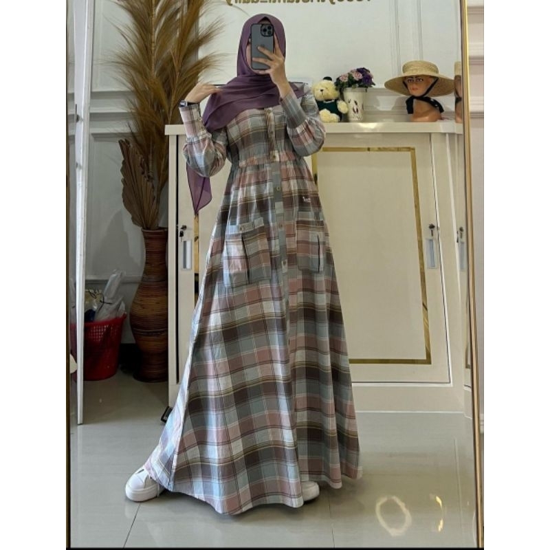 Gamis Gauri choco by Adreanna