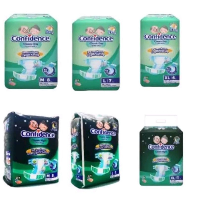 Confidence popok dewasa perekat