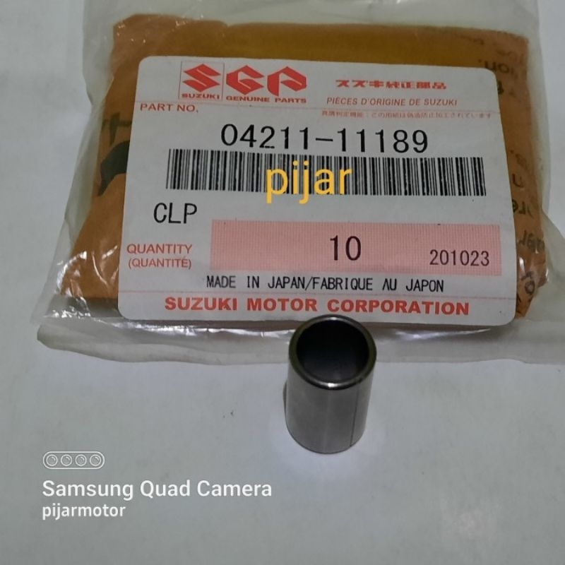 (Harga Satuan) Pin Bosh 11x18 Crankcase Silinder Blok Bawah Suzuki RGR 150 Satria 120 Hiu Lumba TRS