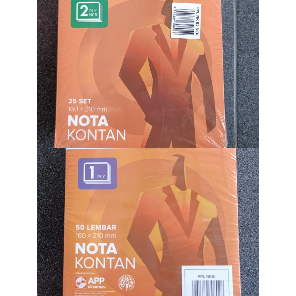 

NOTA KONTAN BESAR 1 2 WARNA PLY 50 LEMBAR MEREK PAPERLINE 1 PAK ISI 10 PCS