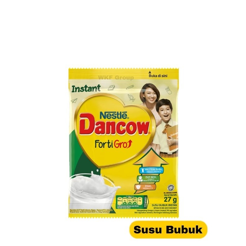 

Susu Bubuk Dancow Fortigro Sachet