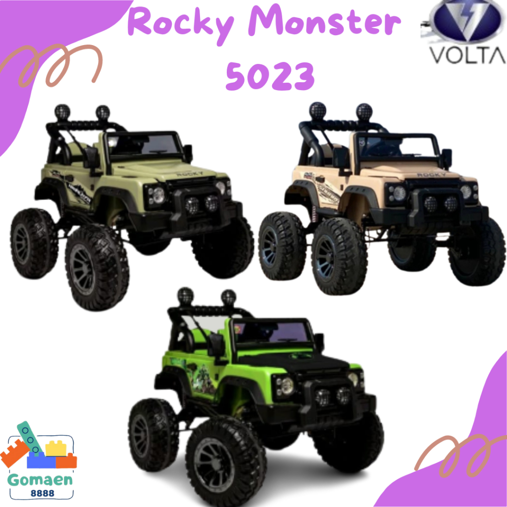 Volta 5008 Maenan Mobil Aki Rocky Monster Himalaya maenan anak