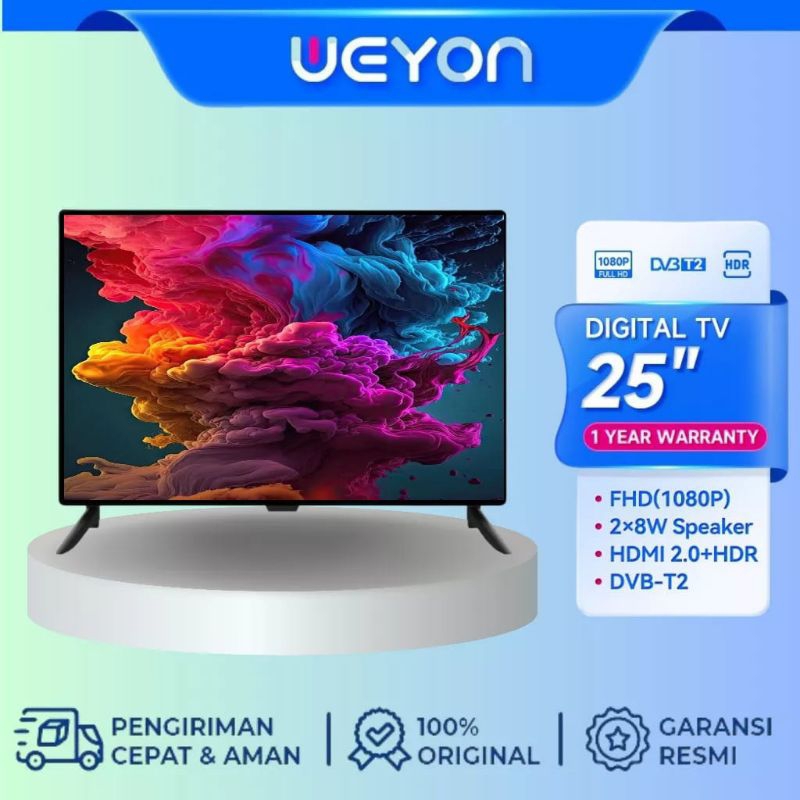 BIG SALE LED TV Digital 25 inch Full HD TV Langsung Digital