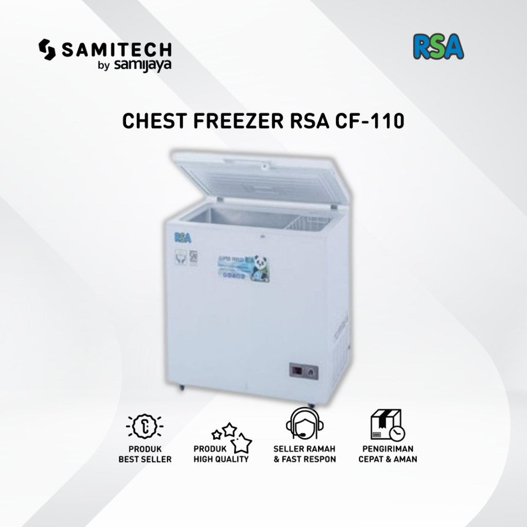 CHEST FREEZER RSA CF110 RSA CF-110 RSA CF 110 100 LITER
