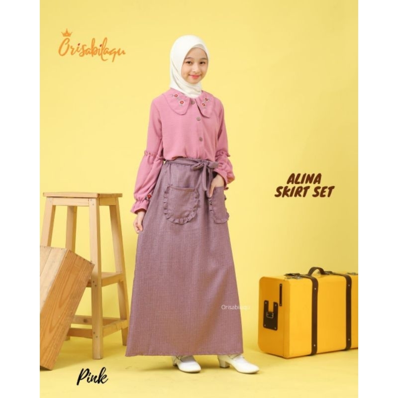 Set Rok Alina (Atasan+Rok)