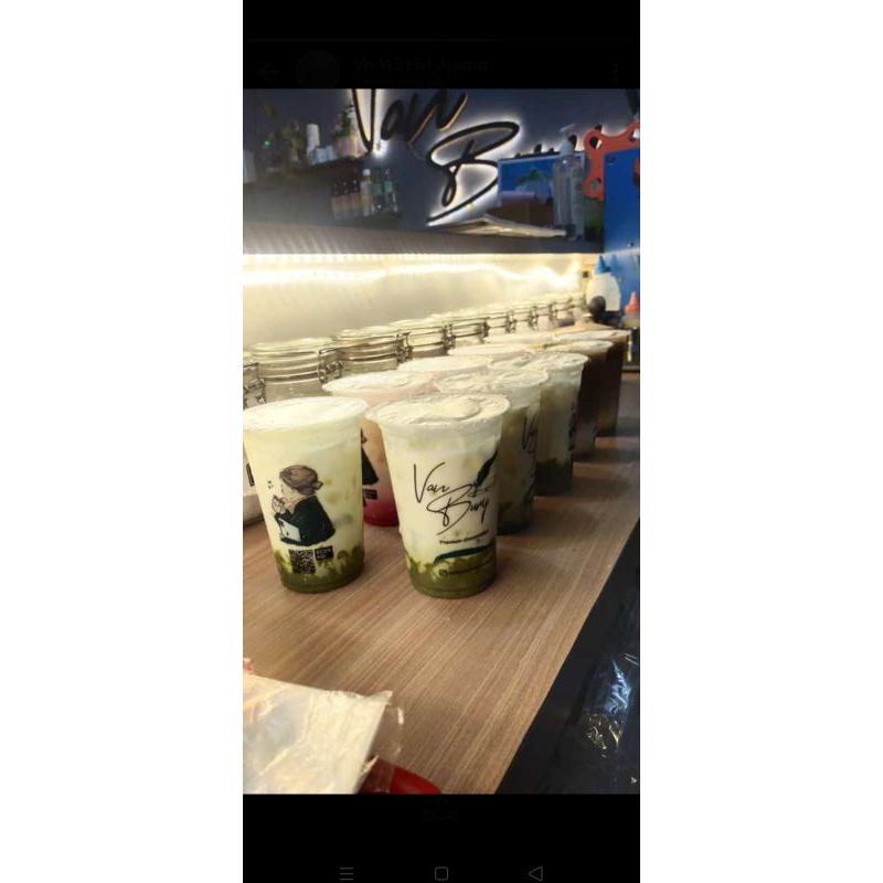 cup starindo ukuran 18oz