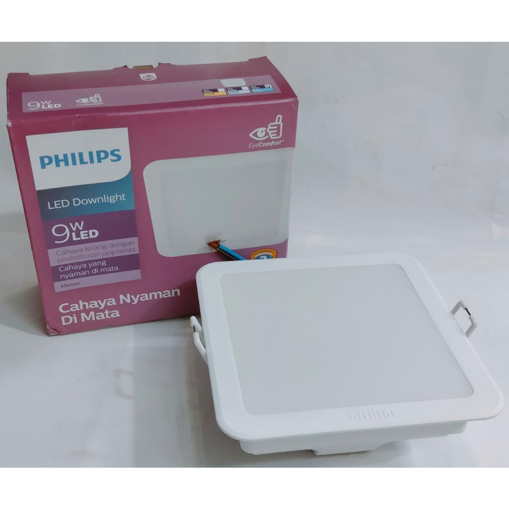 LAMPU LED DOWNLIGHT PHILIPS 9W MESON SEGI LAMPU DOWNLIGHT