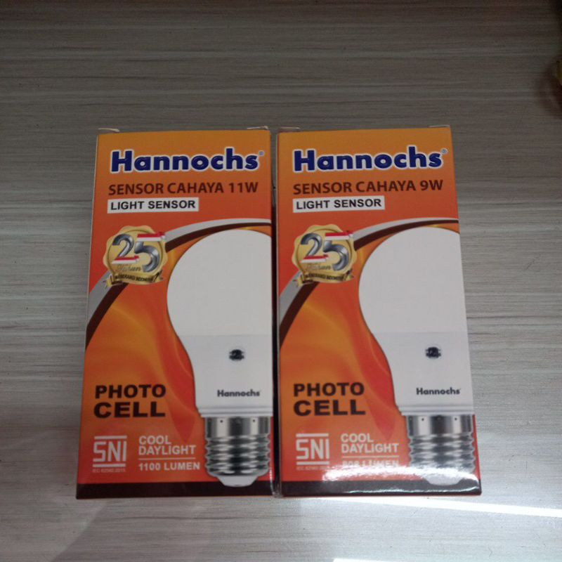 lampu sensor cahaya hannochs