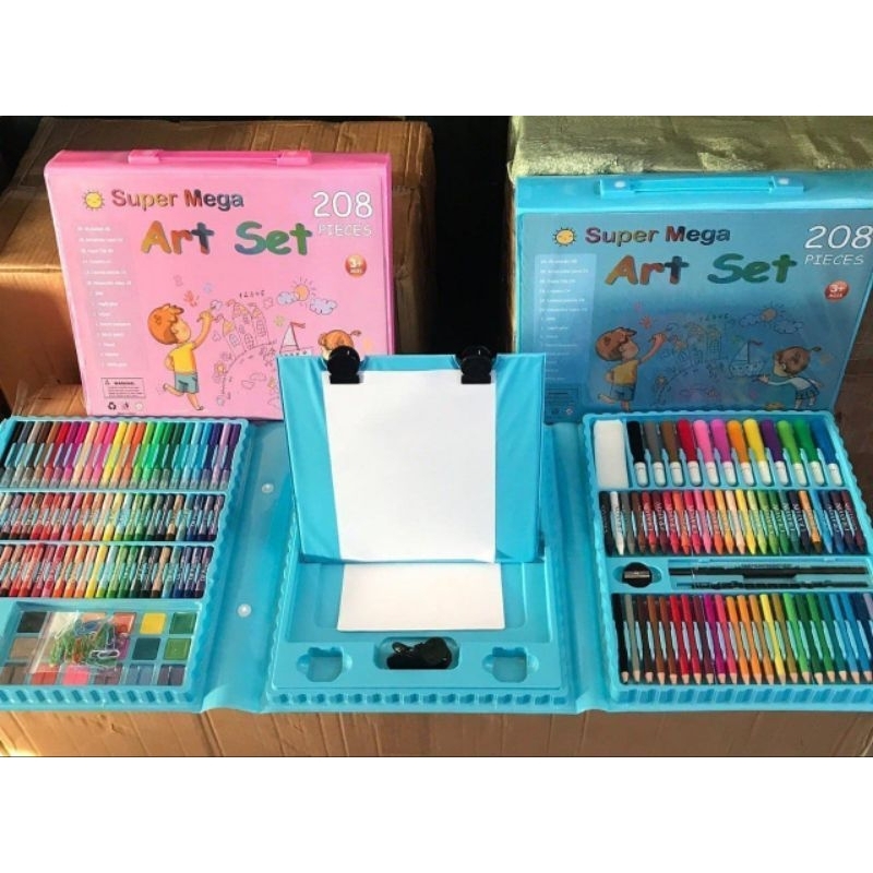 

[COD] Crayon Sultan 208 pcs / crayon 208 pcs / krayon sultan / Alat Mewarnai