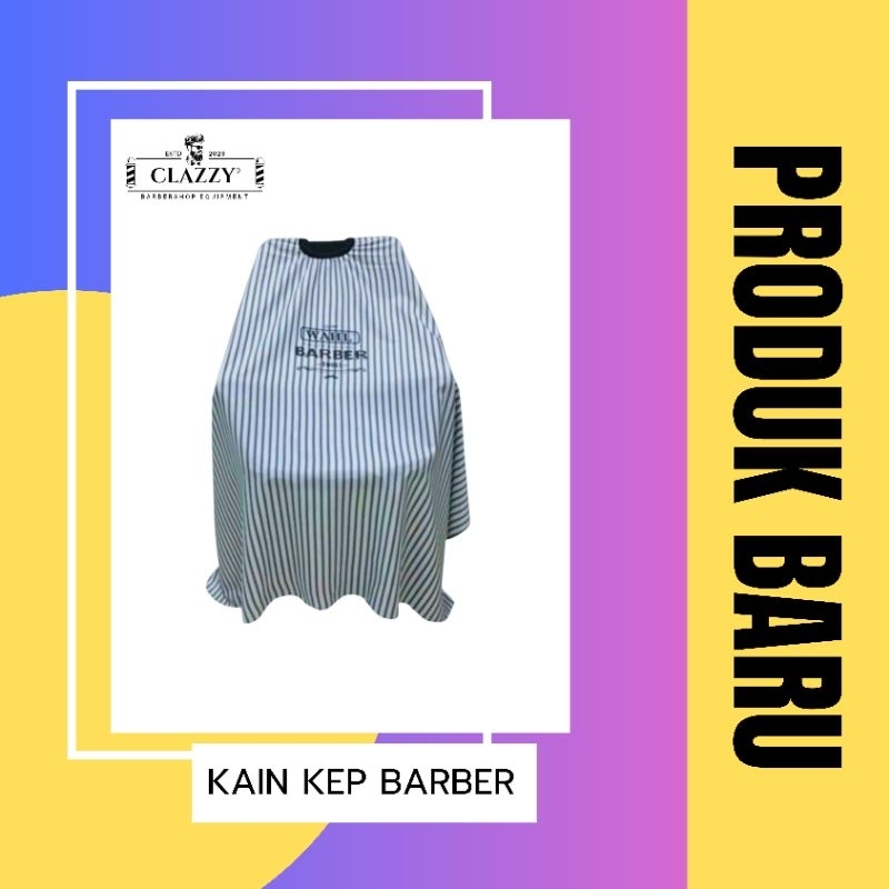 Kep Kip Cape Barber Kain Potong Rambut Wahl Ori