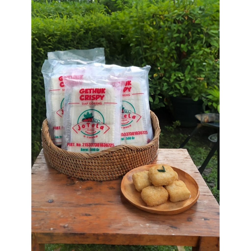 

JOTELA GETHUK CRISPY ISI 16 PCS FROZEN TINGGAL GORENG MAKANAN OLEH-OLEH KHAS JOGJA