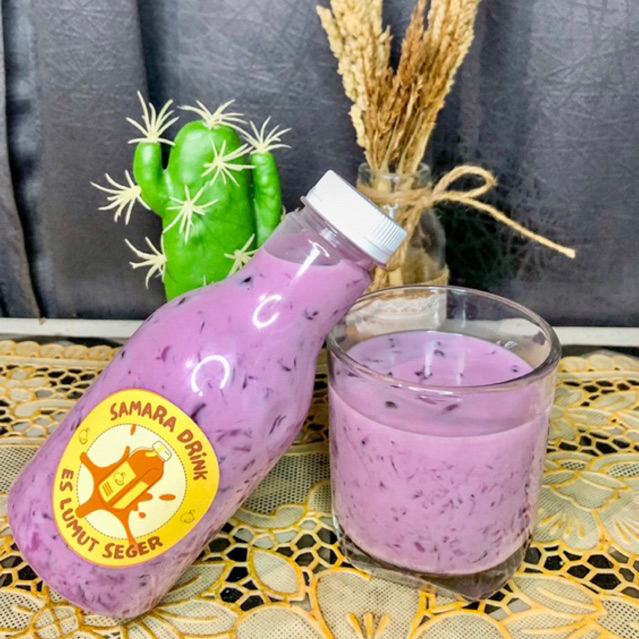 Es Lumut Seger Samara Drink - Rasa Taro