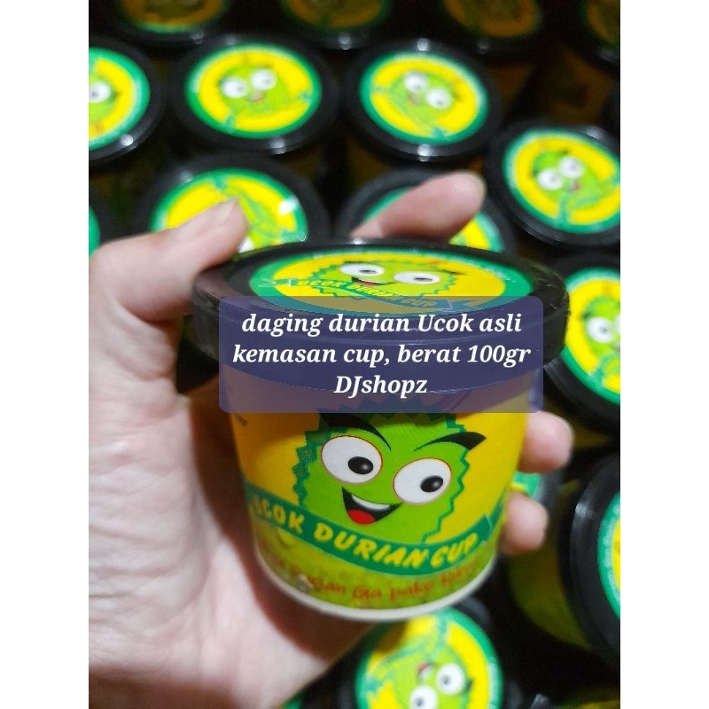 

Durian cup 100 gram asli Medan tanpa campuran