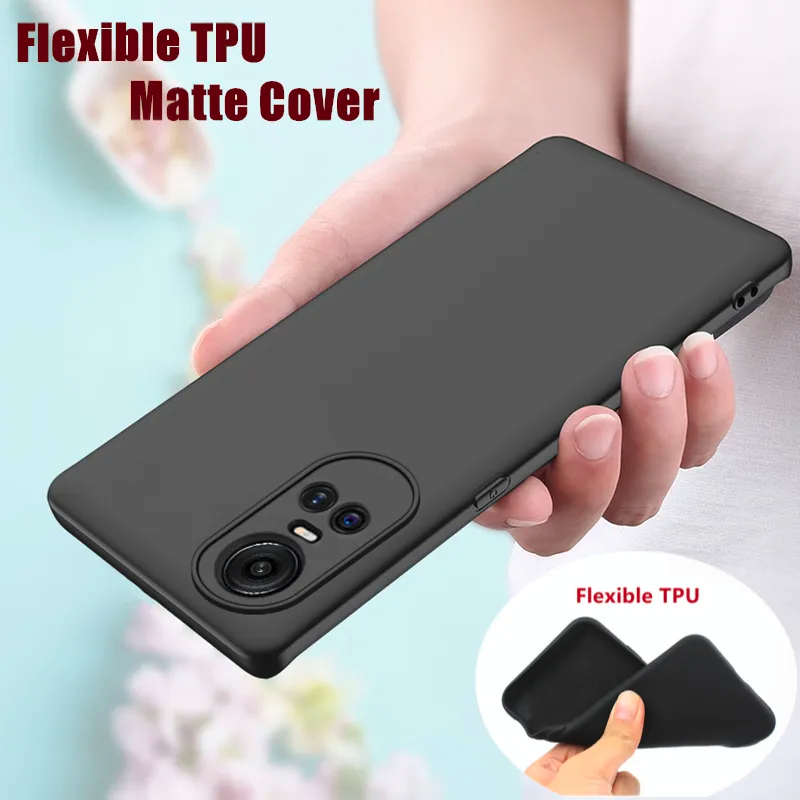 Case Oppo Reno 10  /10 PRO / 10 PRO+ Plus Premium Slim Matte TPU Macaron List Silicone