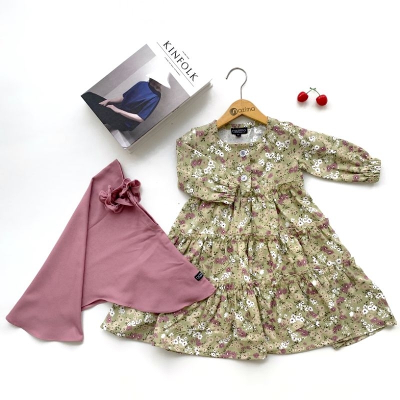 Nazima gamis anak Alexa Dress-3