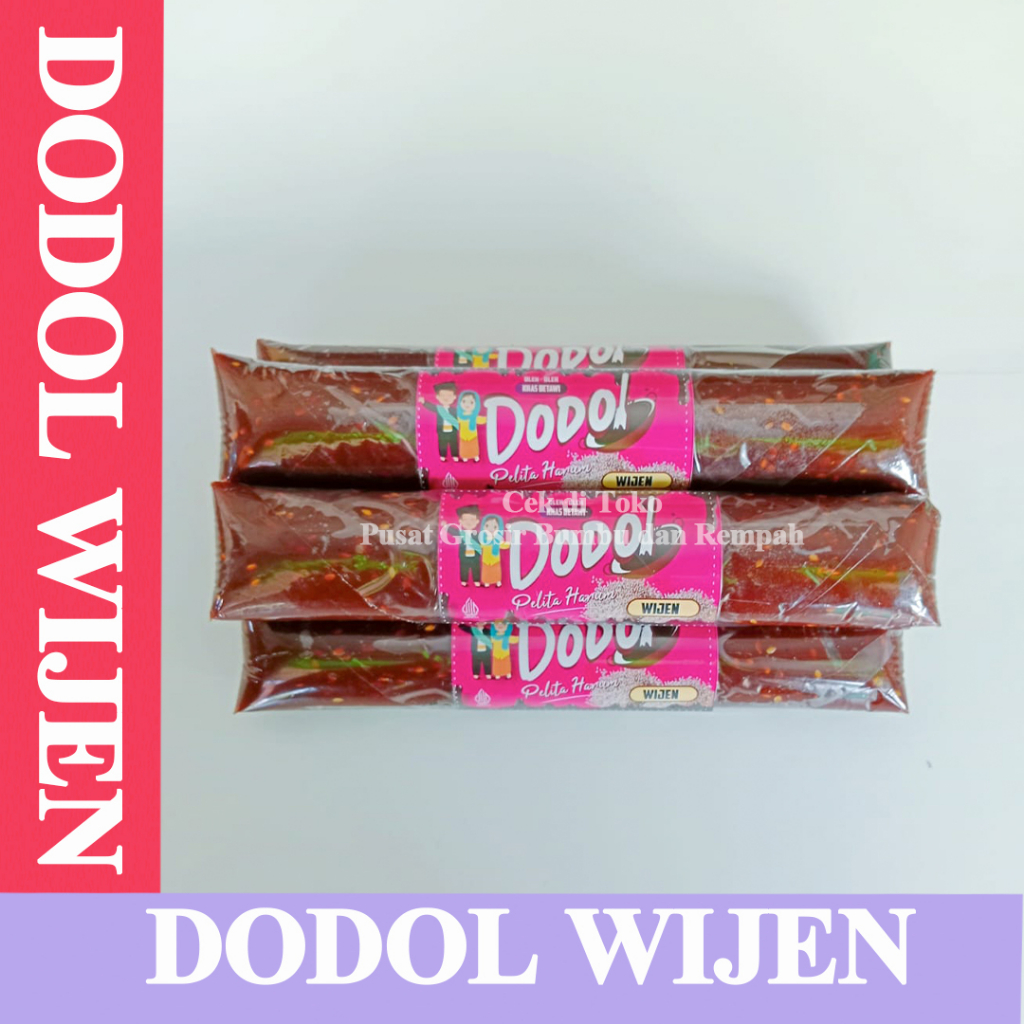 

Dodol wijen Khas betawi 250 gr / Dodol Wijen Premium 250 gr