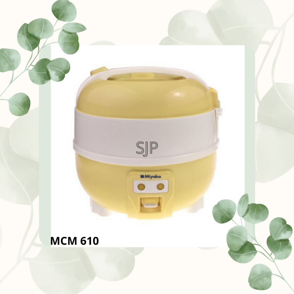 magic com mini miyako mcm 610 1 liter magicom miyako kecil
