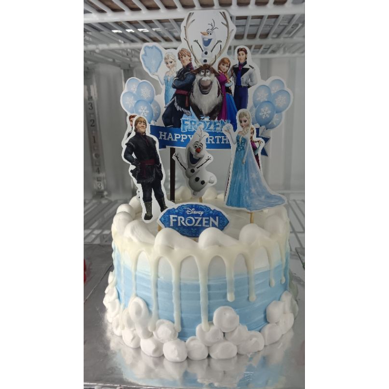 

Kue ulang tahun karakter Frozen - birthday cake frozen - cake ultah anak