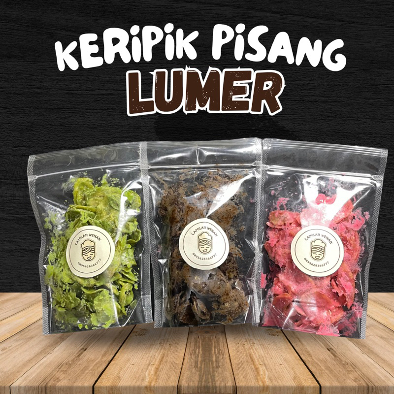 

keripik pisang coklat Lumer 130gram murah