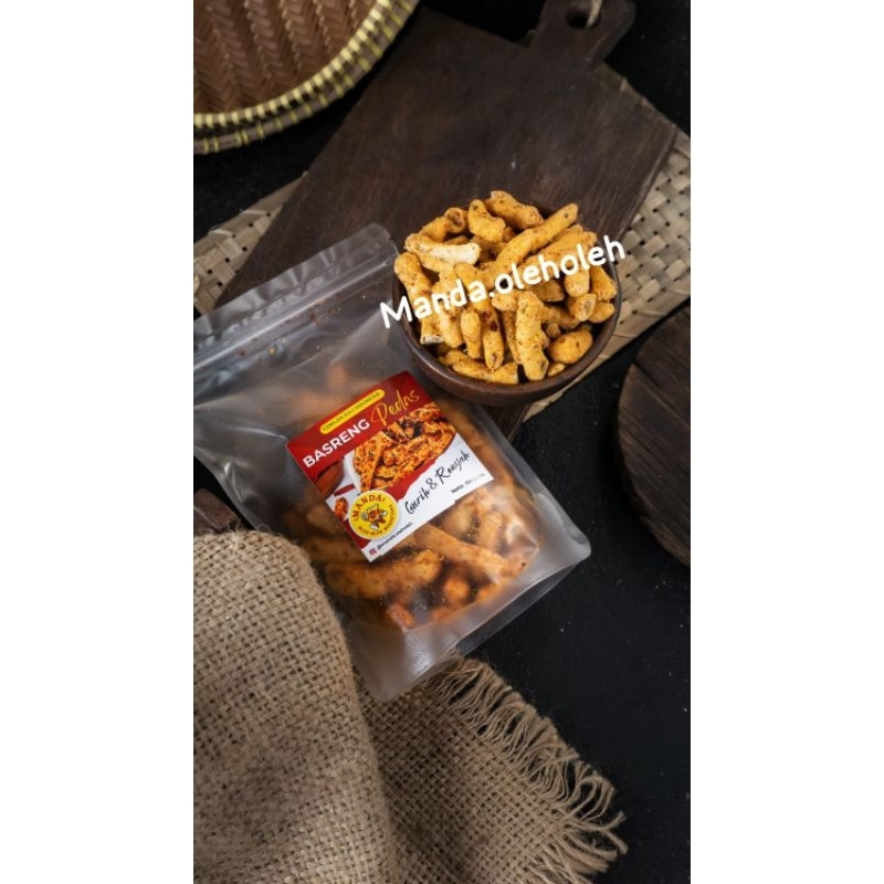 

Basreng Pedas Daun Jeruk Manda Oleh Oleh 150gr