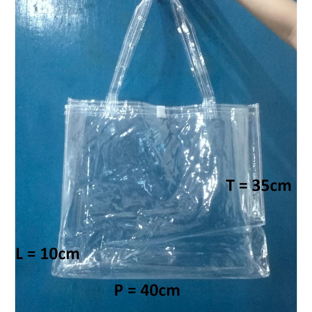 

Tas Souvenir Mika 40x10x35cm 5 pcs Tas Hampers Parcel Polos Mika