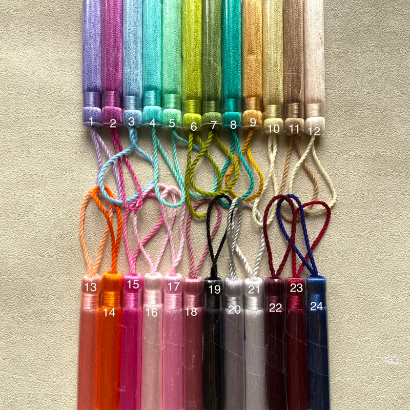 

Tassel per pasang / rumbai