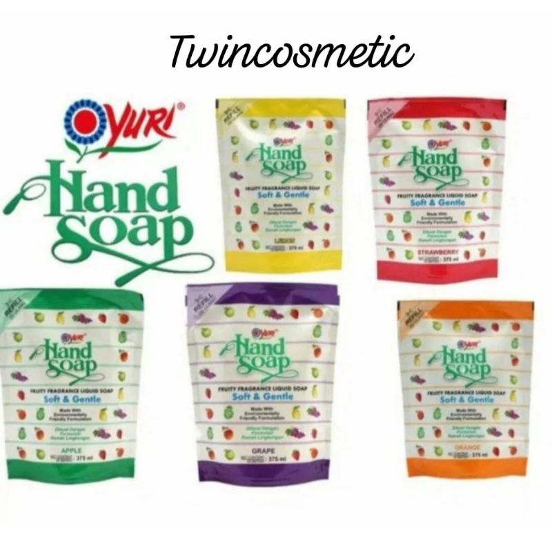 Yuri Hand Soap 375ml Refill