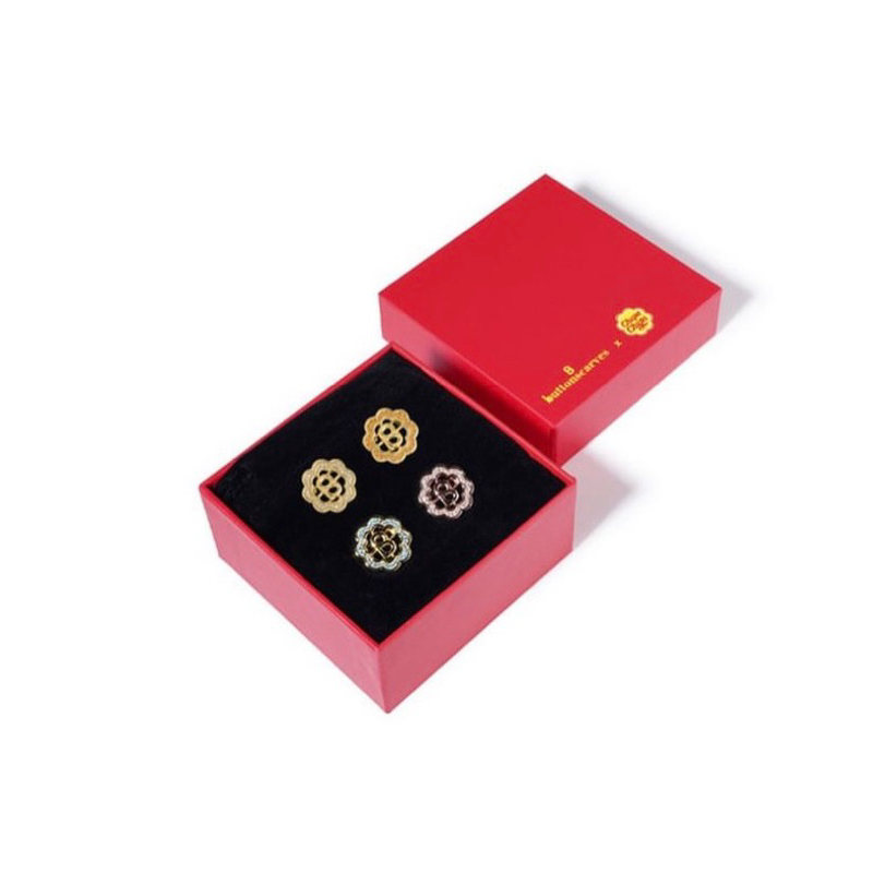 Daisy Petite Brooch Package Buttonscarves x Chupa Chups