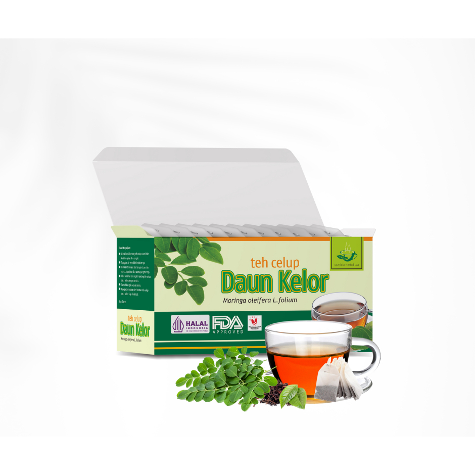 

Teh Daun Kelor Celup Herbal Tazakka Original 20 kantong Menghambat pertumbuhan kanker Menurunkan kadar gula Halal BPOM