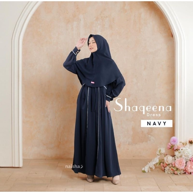 Gamis terbaru  kekinian 2023 SHAQEENA DRES