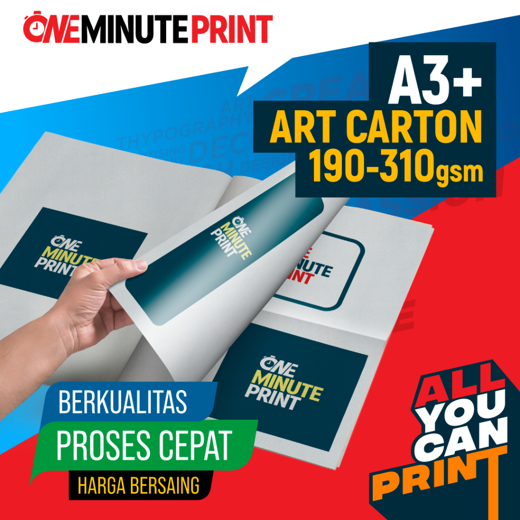 

Art Carton A3 150gsm - ONE MINUTE PRINT