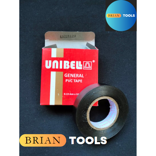 

Isolasi Unibell Selotip listrik General PVC Tape Unibel Electric Tape
