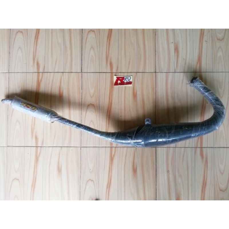 muffler mufler exhaust knalpot kenalpot racing original ori HRP kawasaki ninja r s ss 150 2 tak lehe