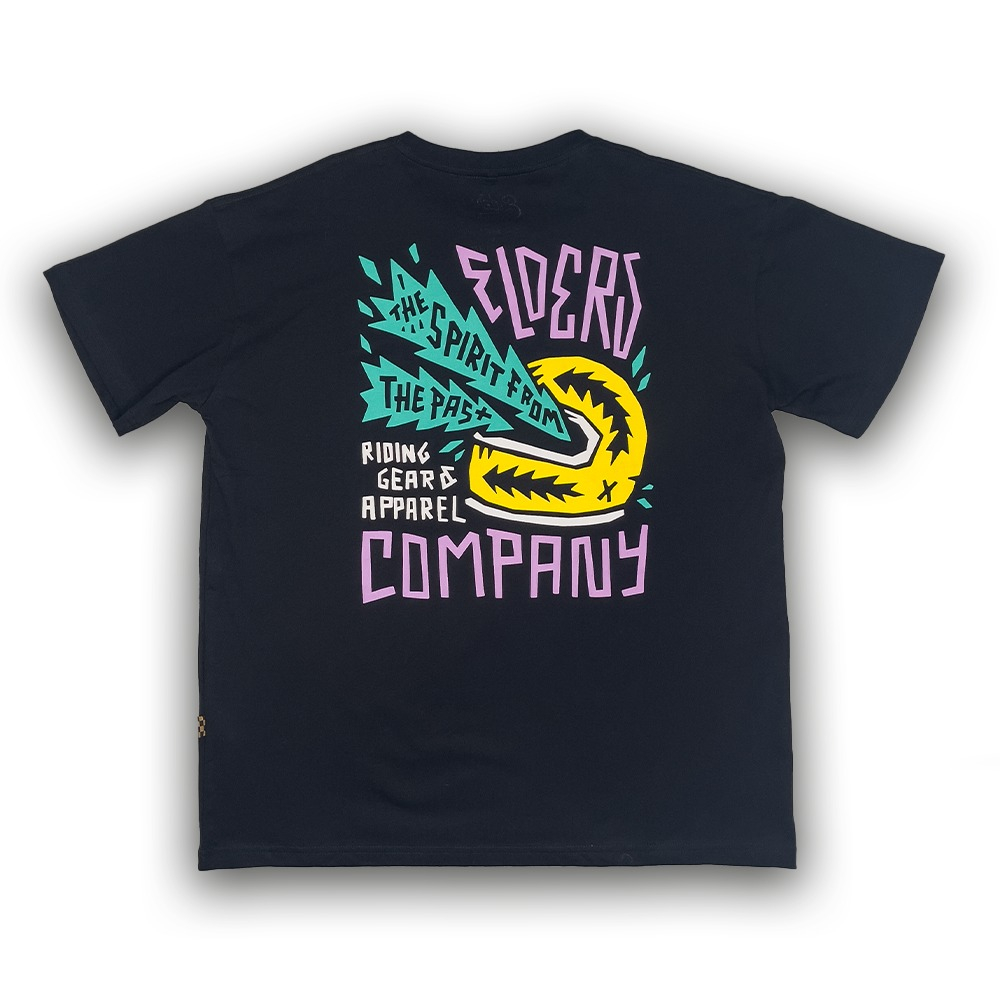 Kaos Lengan Pendek "Elders Company - Lego Helmet " Black