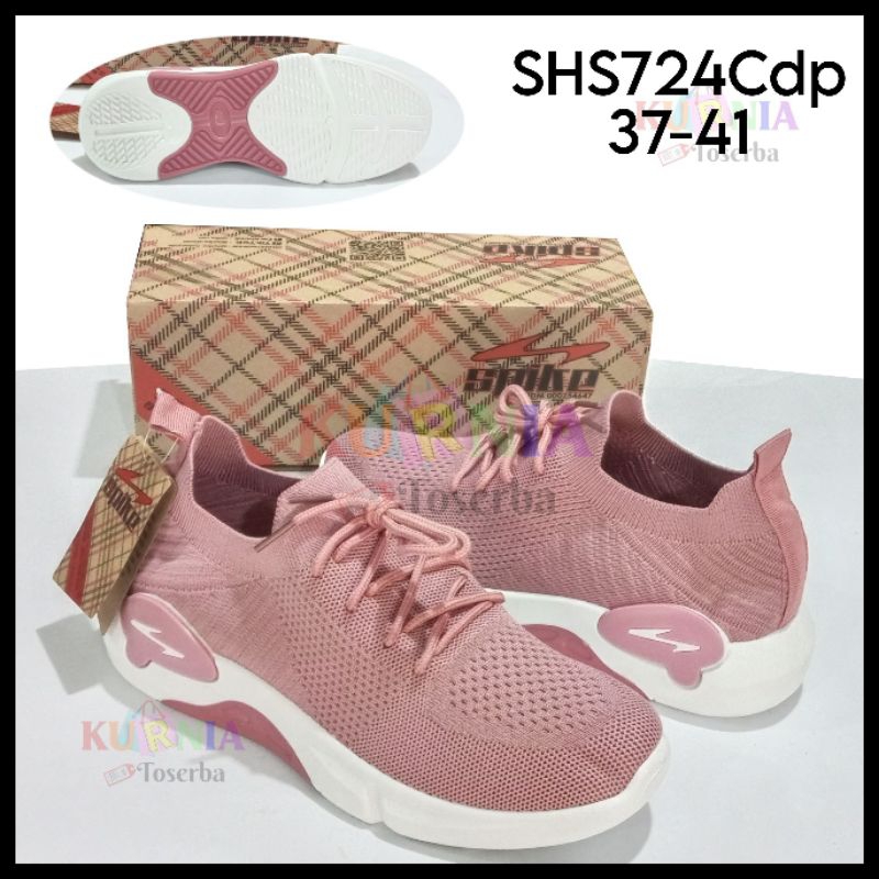 SHS724 Sepatu rajut Import Wanita Spike Locus