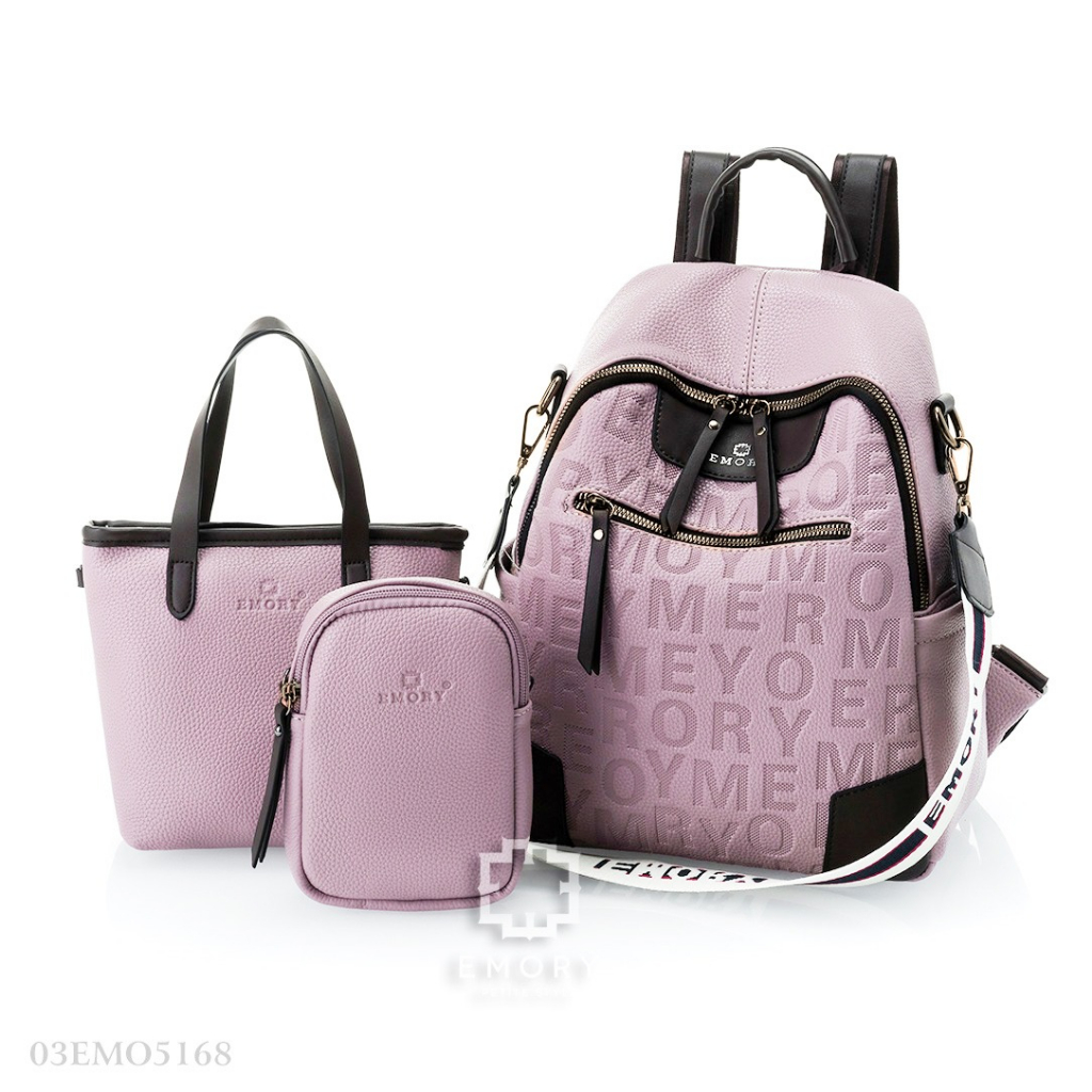 TAS RANSEL WANITA EMORYSTYLE   Arthella  03EMO 5168  3in1 MB